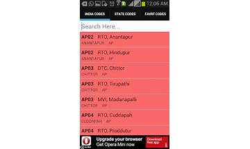 RTO Codes - India for Android - Download the APK from Habererciyes